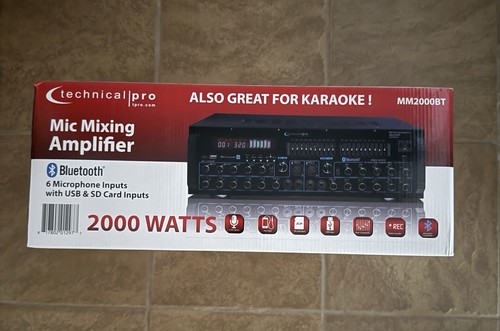 Technical pro mm2000bt - pro,