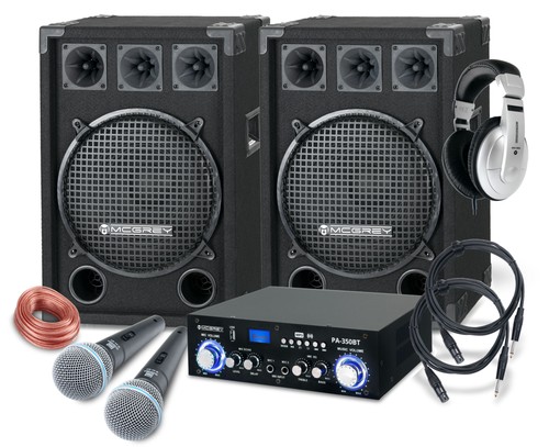 Set coppia casse - set, amplificate