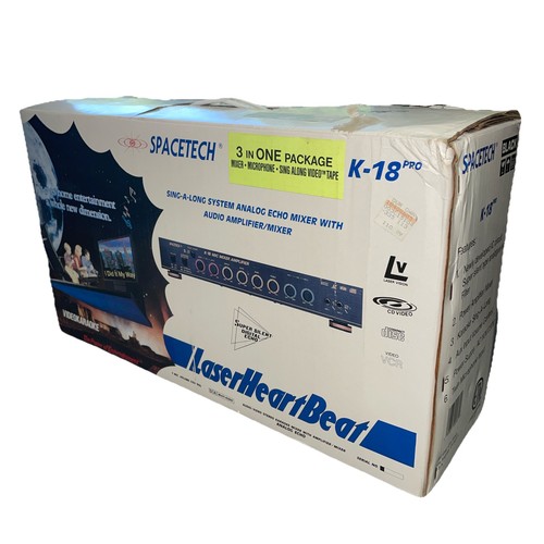 Karaoke machine spacetech - spacetech, k-18